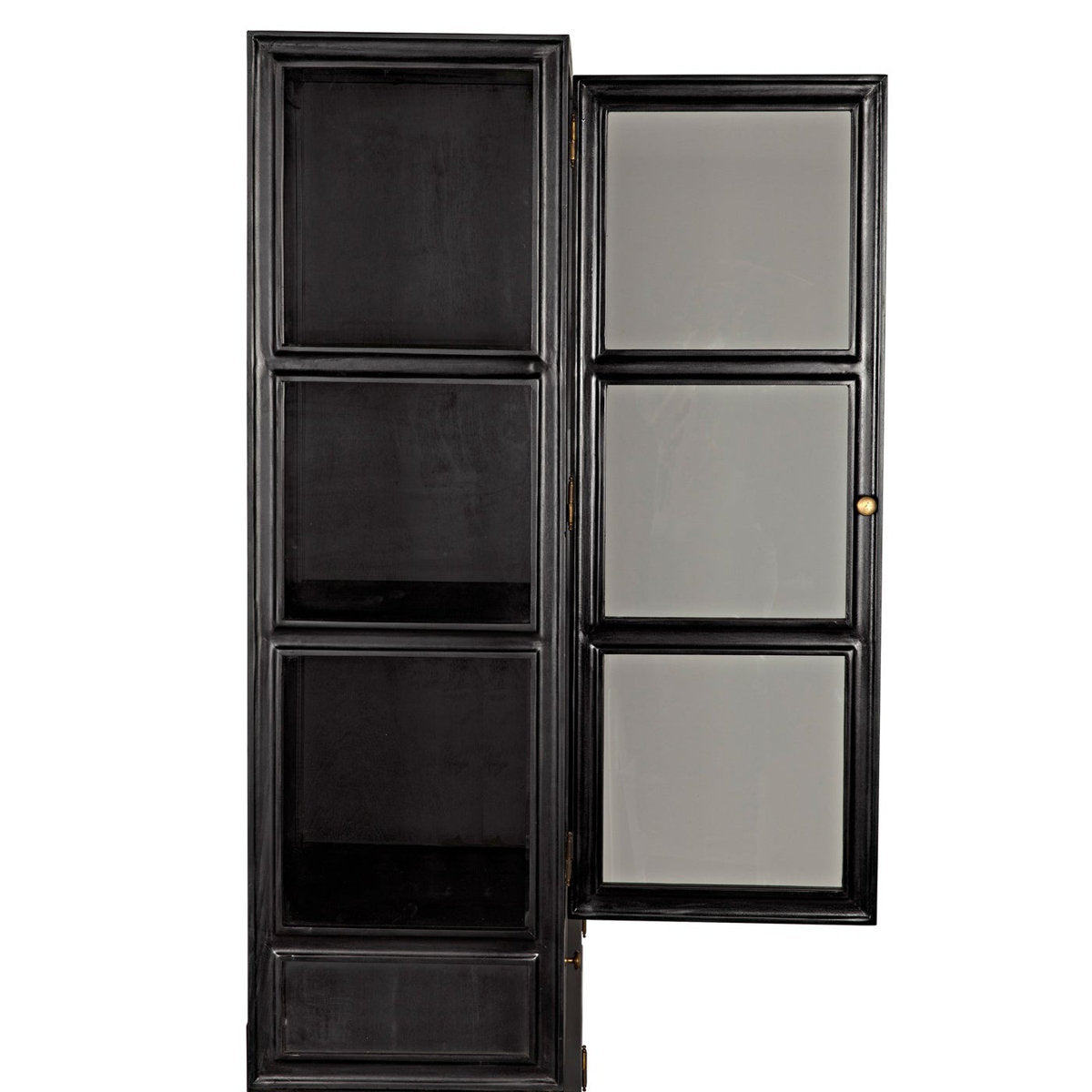 Colonial Solid Wood China Cabinet