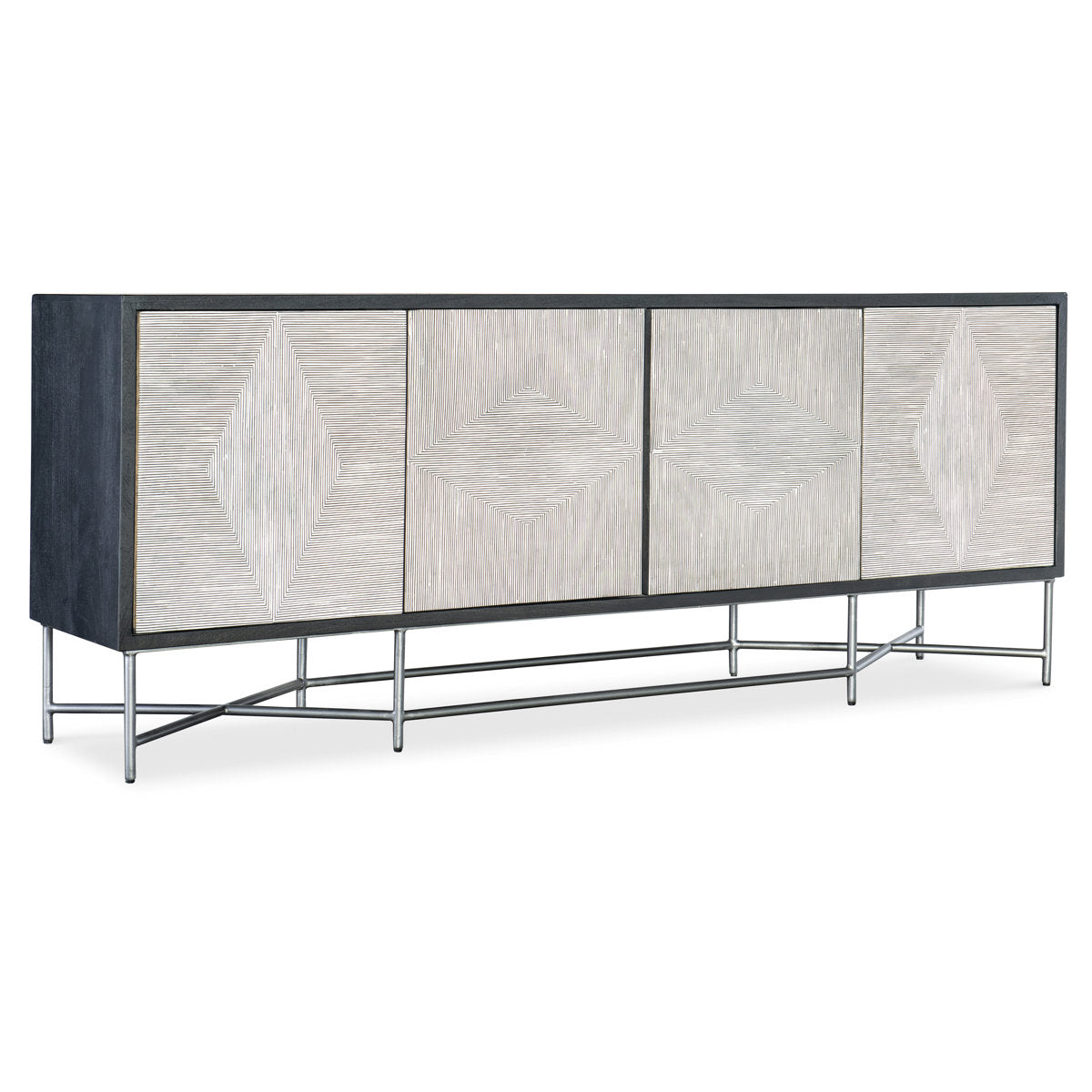 Commerce And Market Solid Wood Accent Cabinet