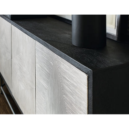 Commerce And Market Solid Wood Accent Cabinet