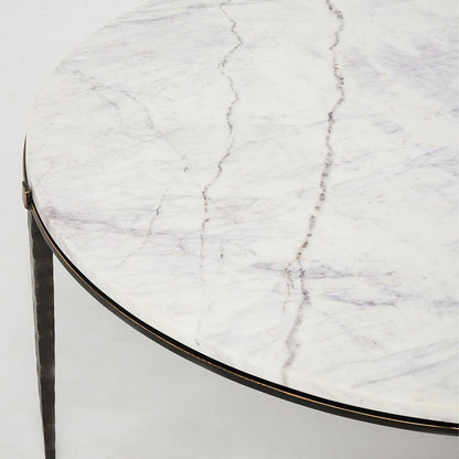 Como Marble Cocktail Table