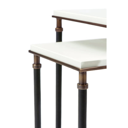 Composition Nesting End Table