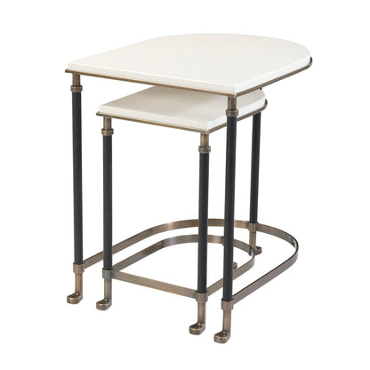 Composition Nesting End Table