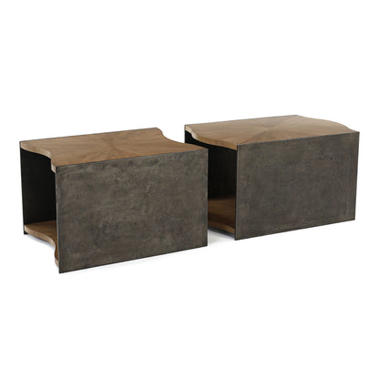 Concordia Side Tables, Set Of Two