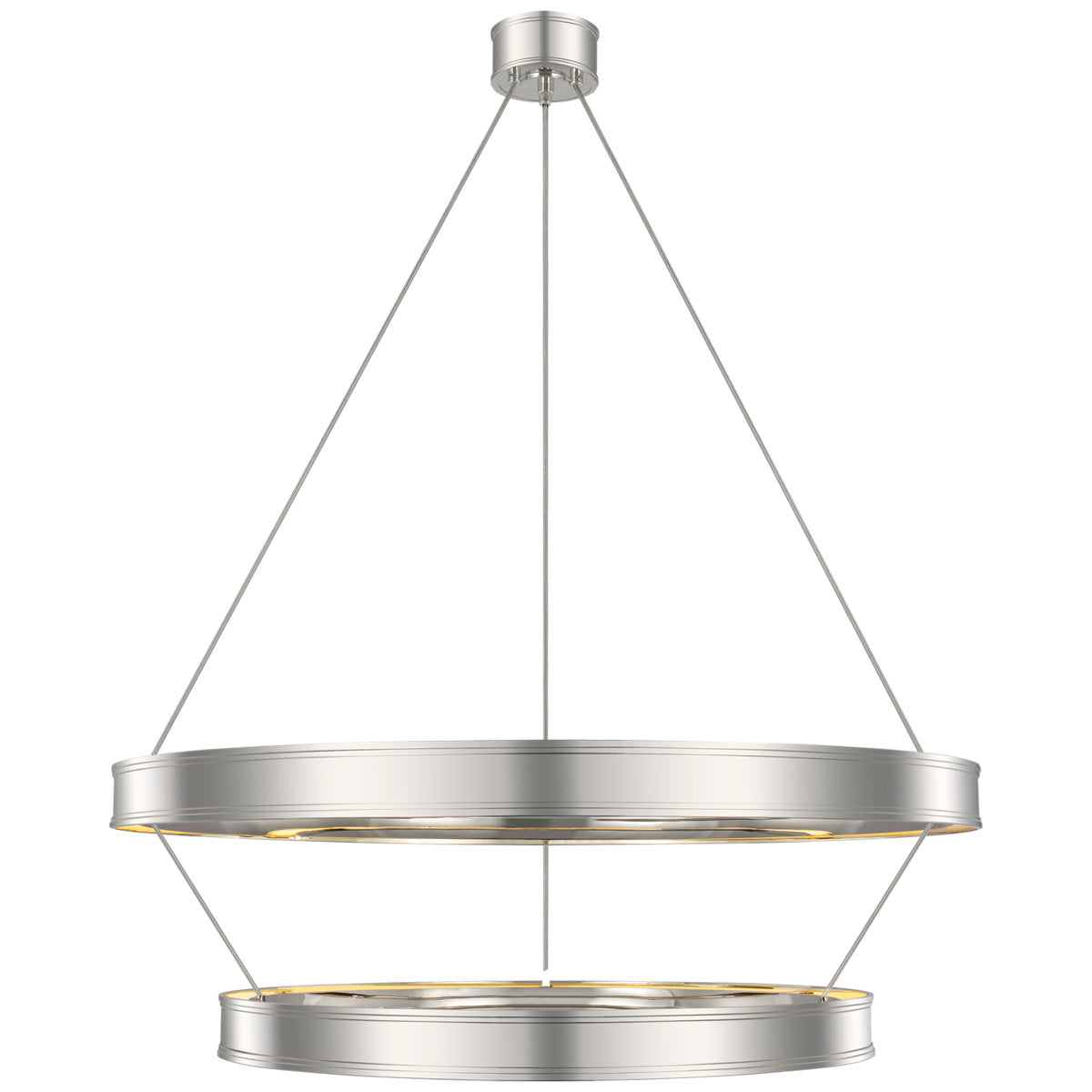 Connery 6 - Light Solid Brass LED Chandelier by Chapman & Myers