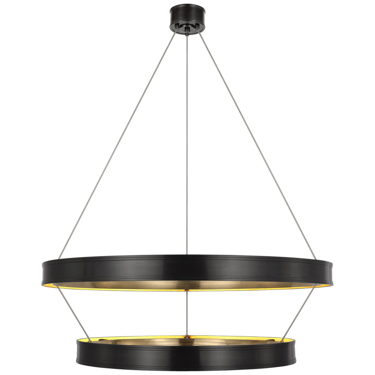 Connery 6 - Light Solid Brass LED Chandelier by Chapman & Myers