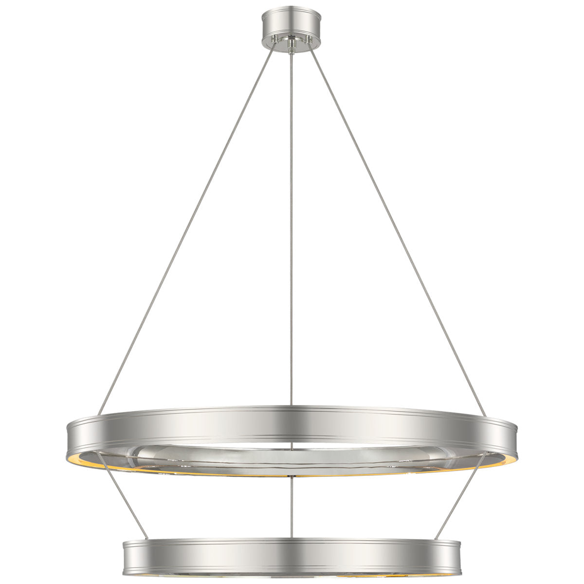 Connery 6 - Light Solid Brass LED Chandelier by Chapman & Myers
