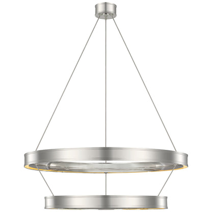 Connery 6 - Light Solid Brass LED Chandelier by Chapman & Myers