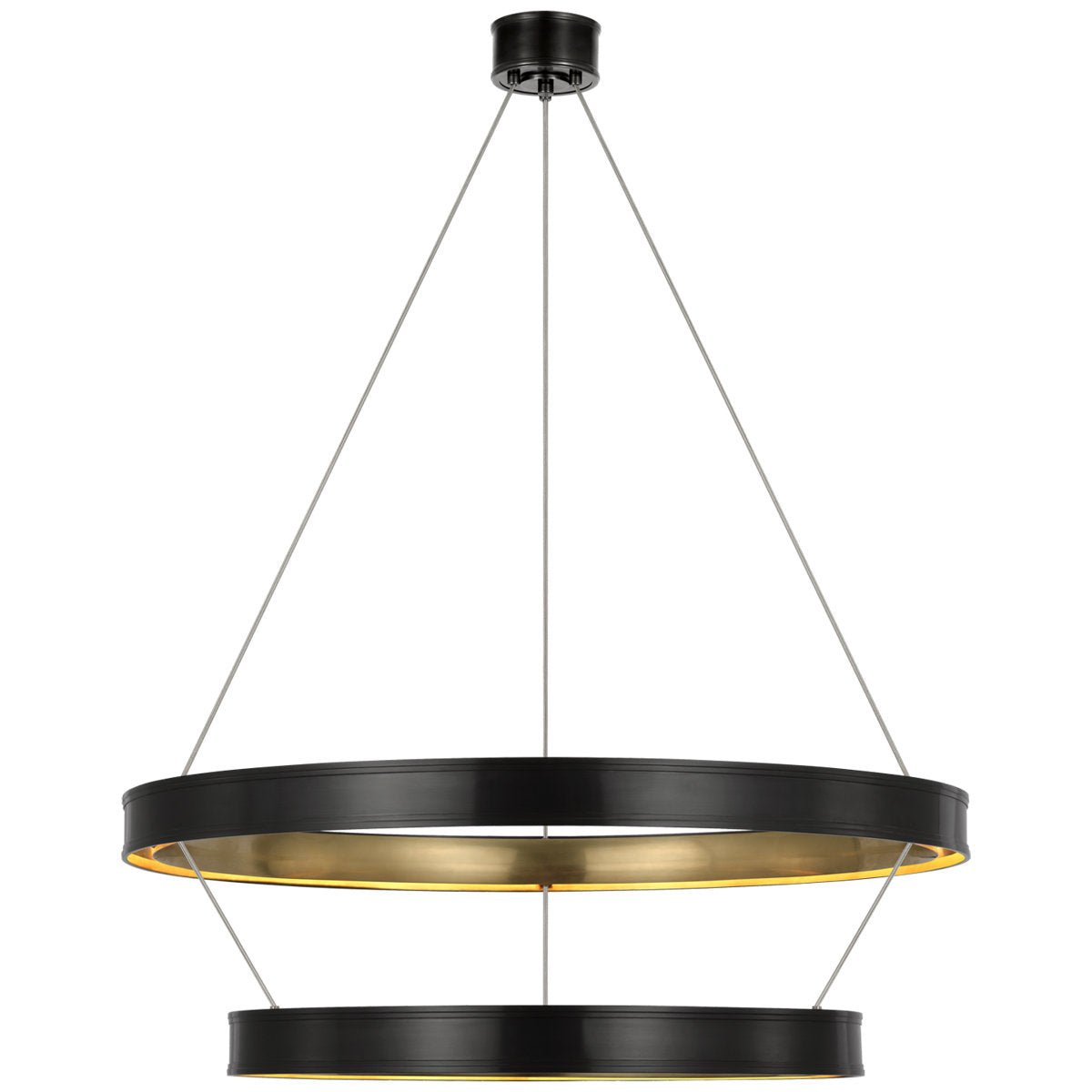 Connery 6 - Light Solid Brass LED Chandelier by Chapman & Myers