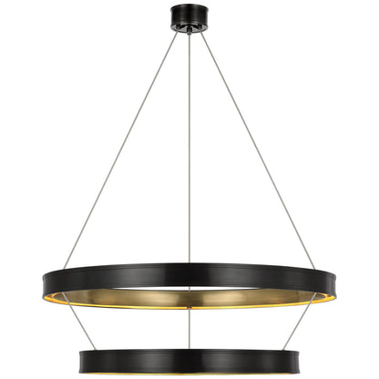 Connery 6 - Light Solid Brass LED Chandelier by Chapman & Myers