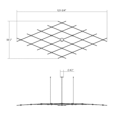 Constellation 25 - Light LED Chandelier