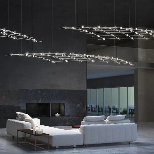 Constellation Aquarius 9 - Light LED Chandelier