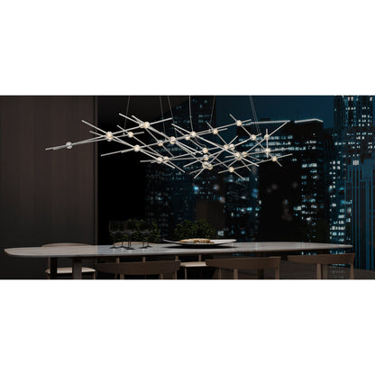 Constellation庐 44 - Light LED Chandelier