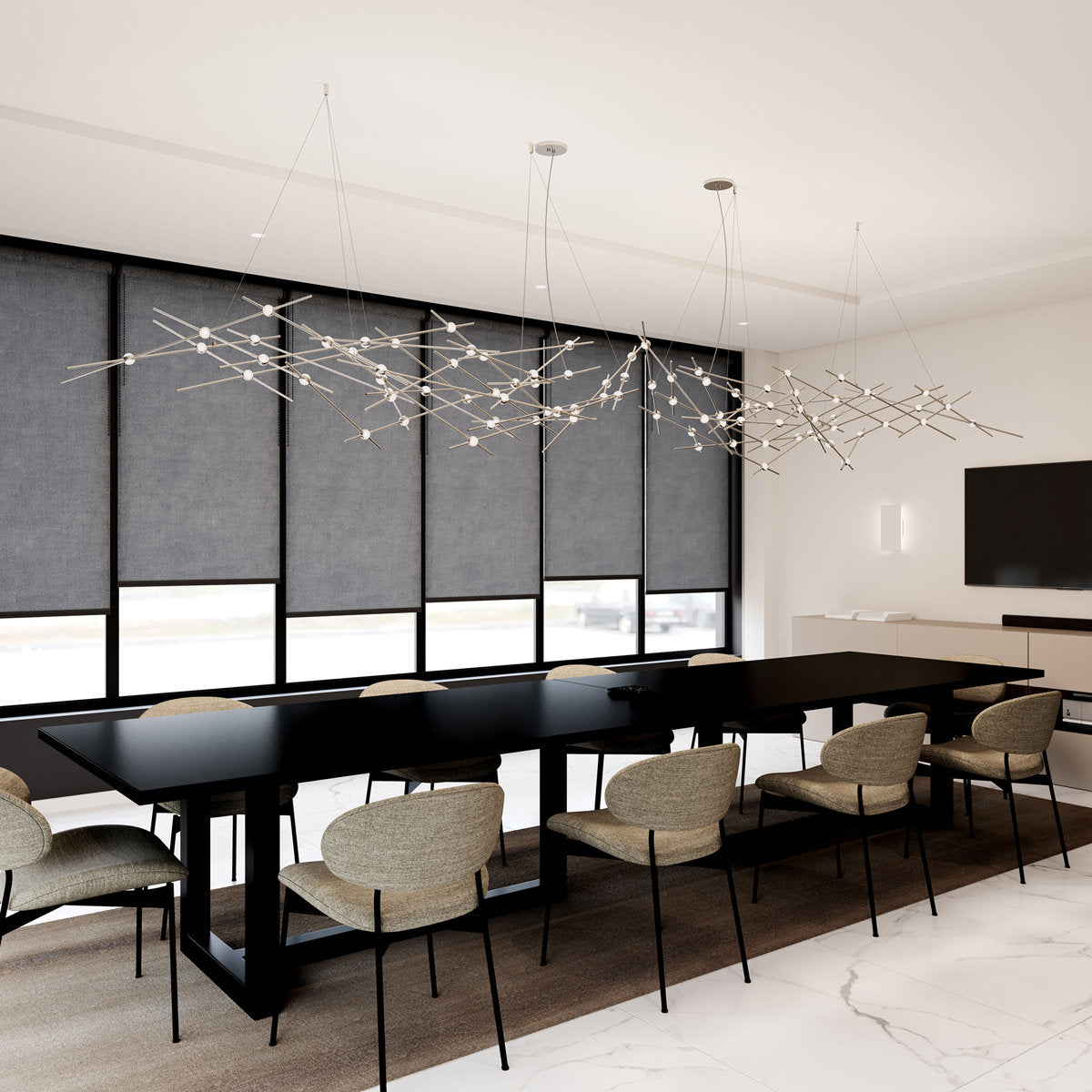 Constellation庐 44 - Light LED Chandelier