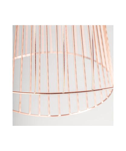 Copper Art Deco Chandelier