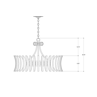 Coquette 8 - Light Chandelier