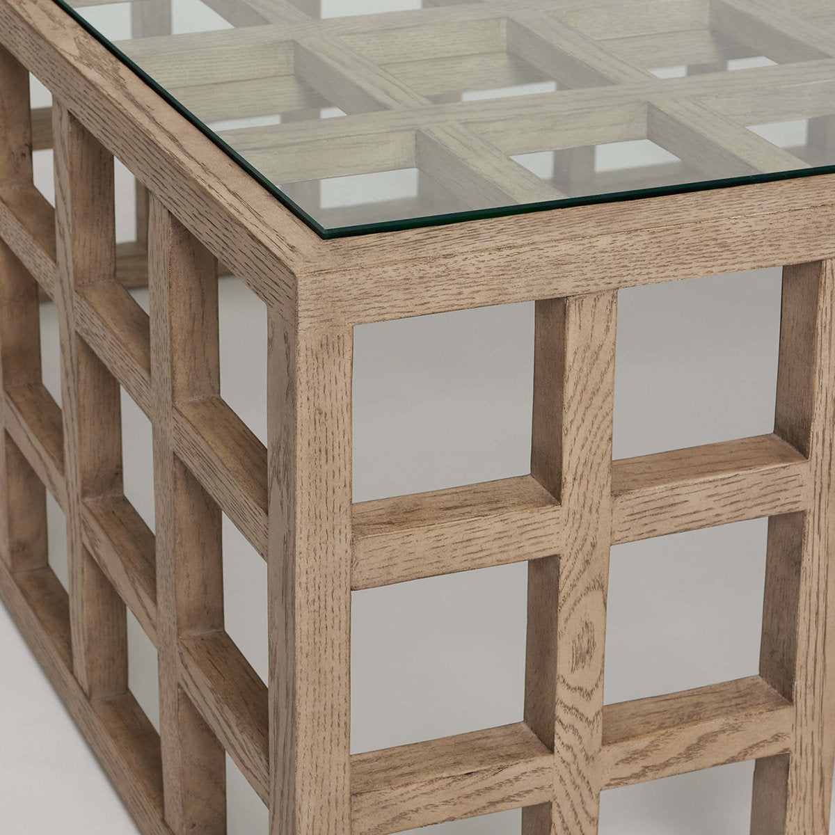 Corinne Glass Cocktail Table