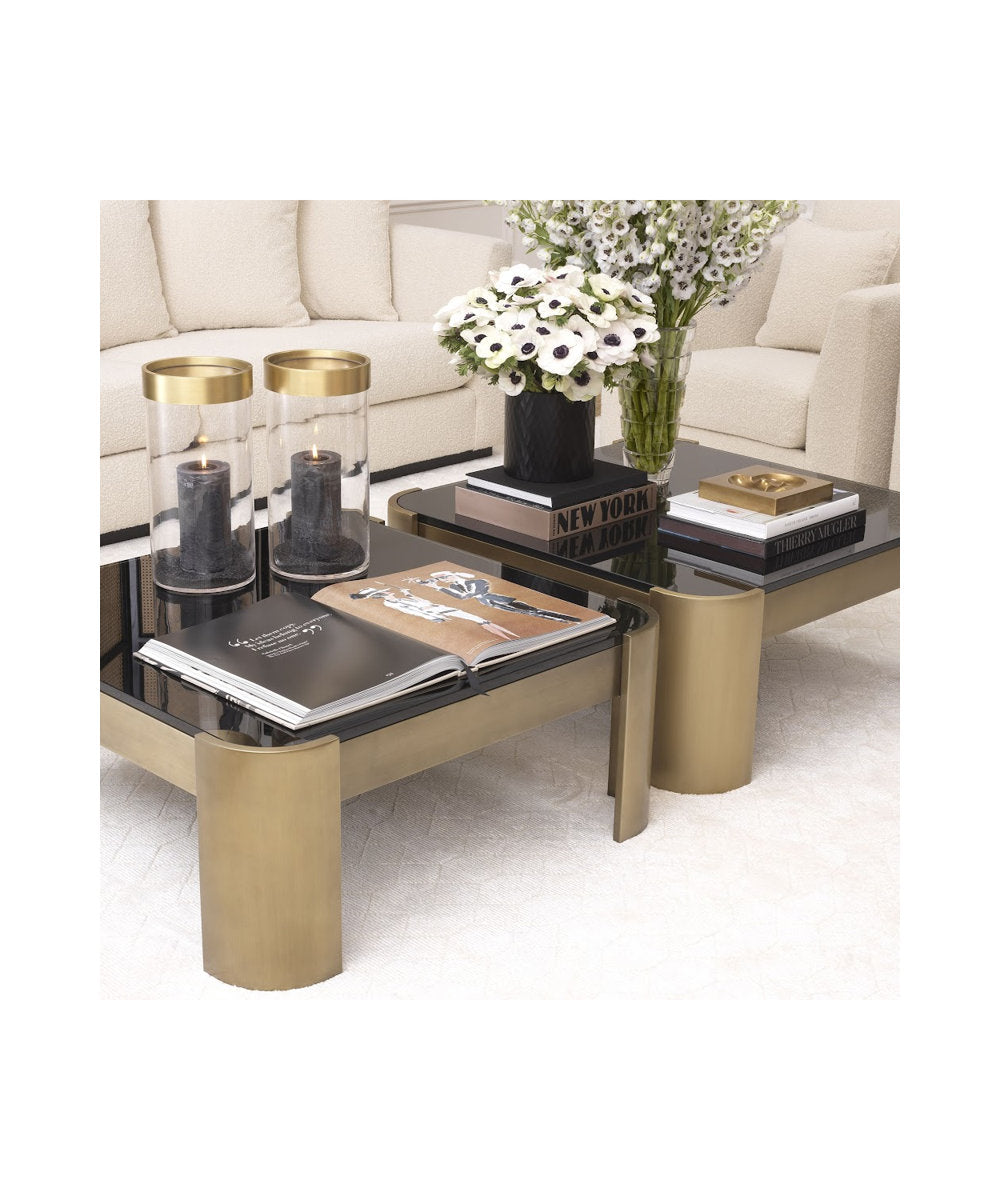 Courrier Glass Coffee Table