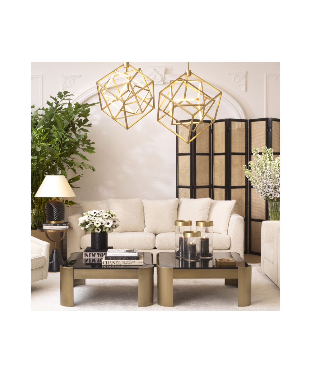Courrier Glass Coffee Table