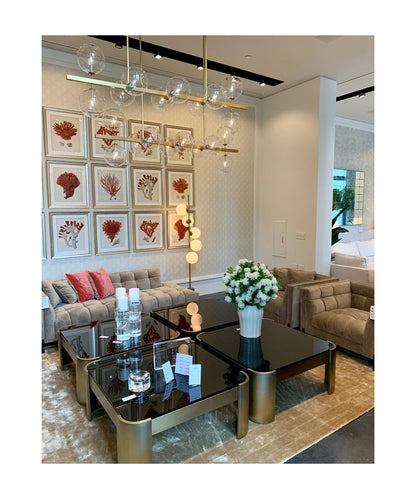 Courrier Glass Coffee Table