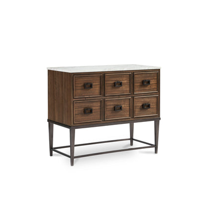 Courtland 6 - Drawer Nightstand