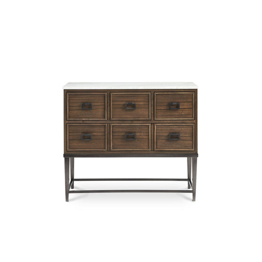 Courtland 6 - Drawer Nightstand