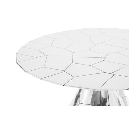 Crazy Cut Counter Height Pedestal Dining Table