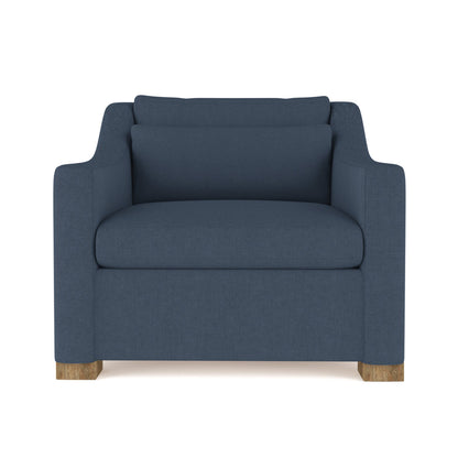 Crosby Armchair Chair with Ottoman