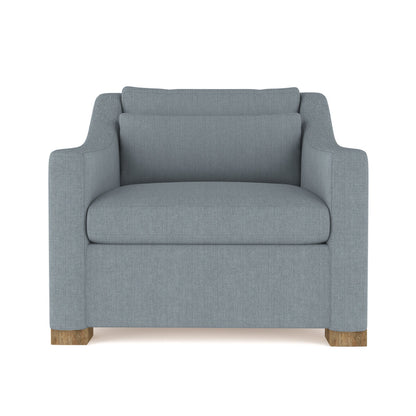 Crosby Armchair Chair with Ottoman
