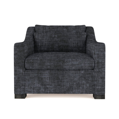 Crosby Armchair Chair with Ottoman