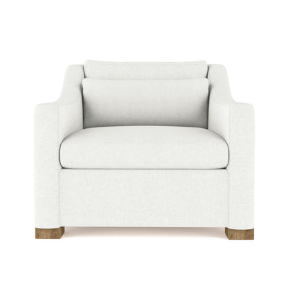 Crosby Armchair Chair with Ottoman