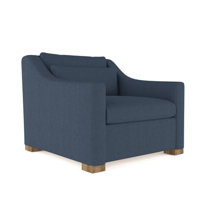 Crosby Armchair Chair with Ottoman