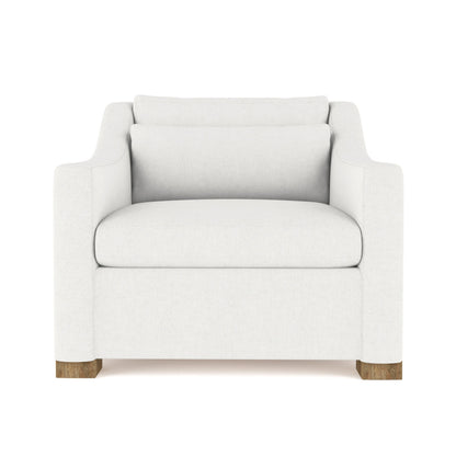 Crosby Armchair Chair with Ottoman