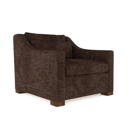Crosby Armchair Chair with Ottoman