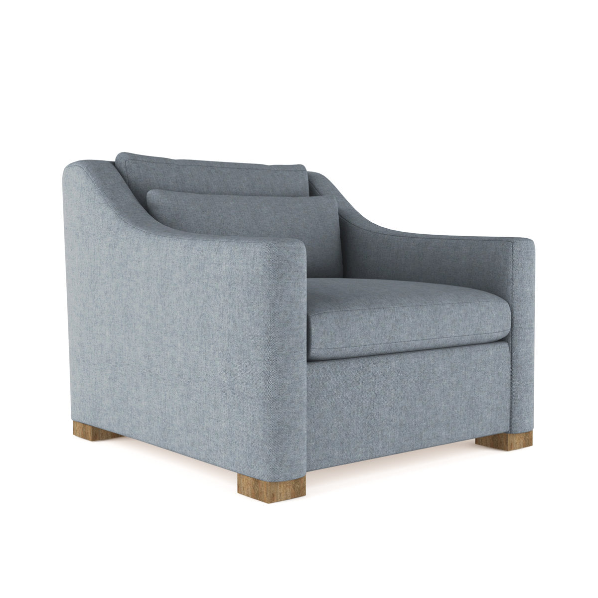 Crosby Armchair Chair with Ottoman