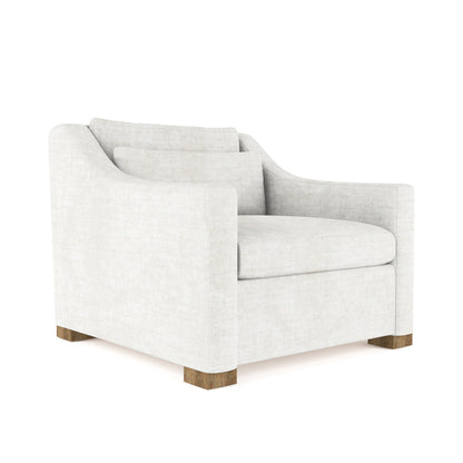 Crosby Armchair Chair with Ottoman