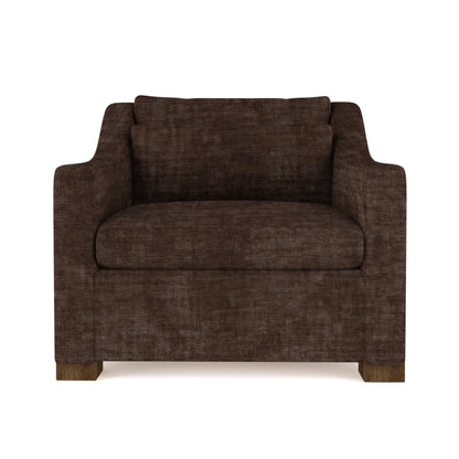 Crosby Armchair Chair with Ottoman