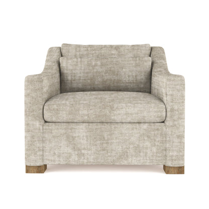 Crosby Armchair Chair with Ottoman