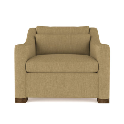 Crosby Armchair Chair with Ottoman