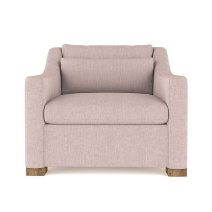 Crosby Armchair Chair with Ottoman