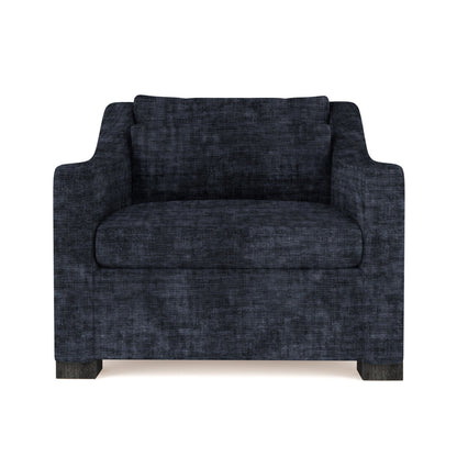 Crosby Armchair Chair with Ottoman