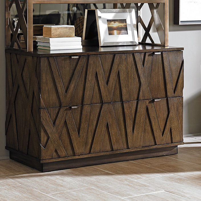 Cross Effect Standard Bookcase