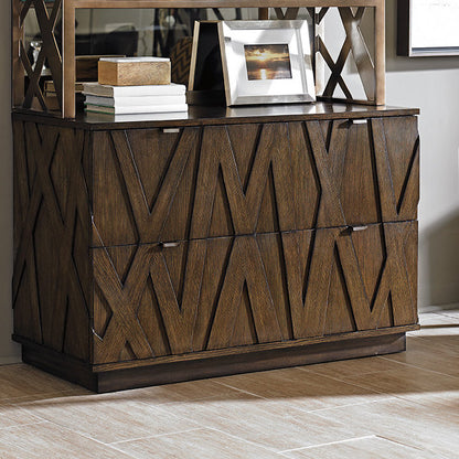 Cross Effect Standard Bookcase