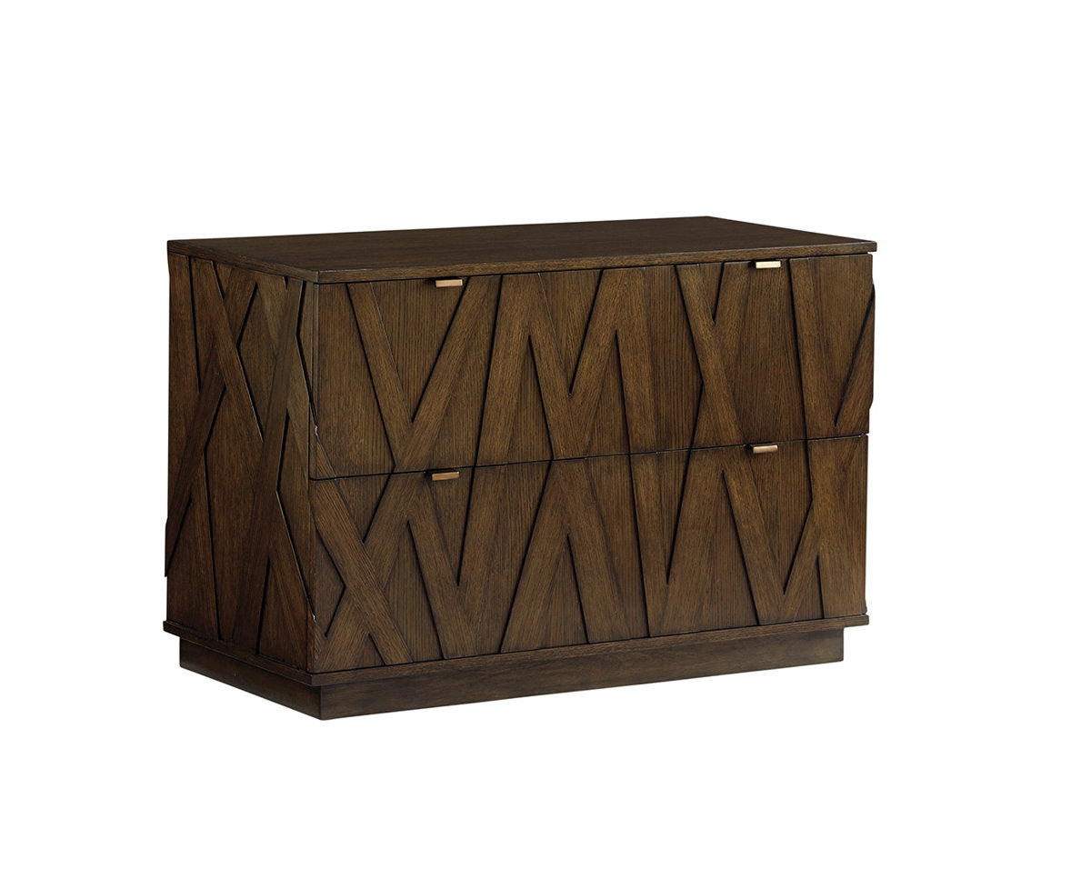 Cross Effect Standard Bookcase