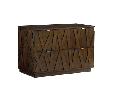 Cross Effect Standard Bookcase