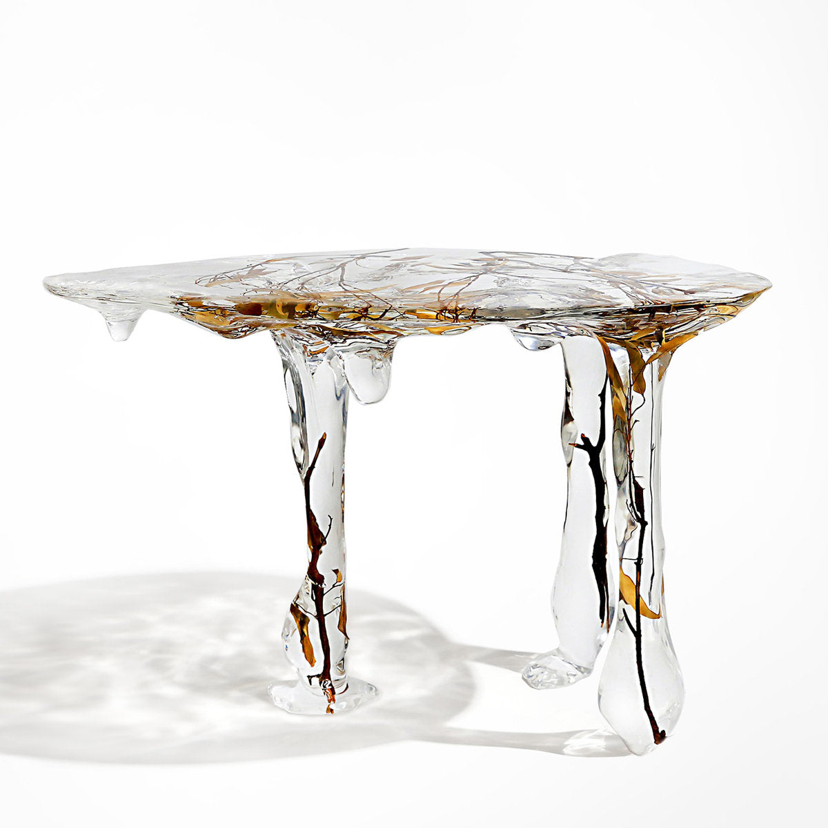 Crystal Branched Adorned Coffee Table