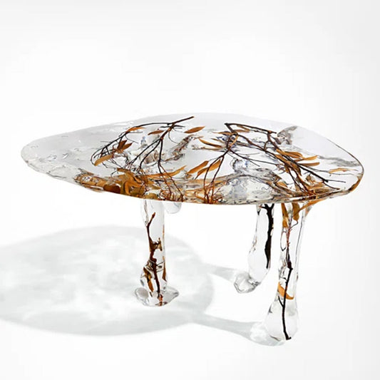 Crystal Branched Adorned Coffee Table