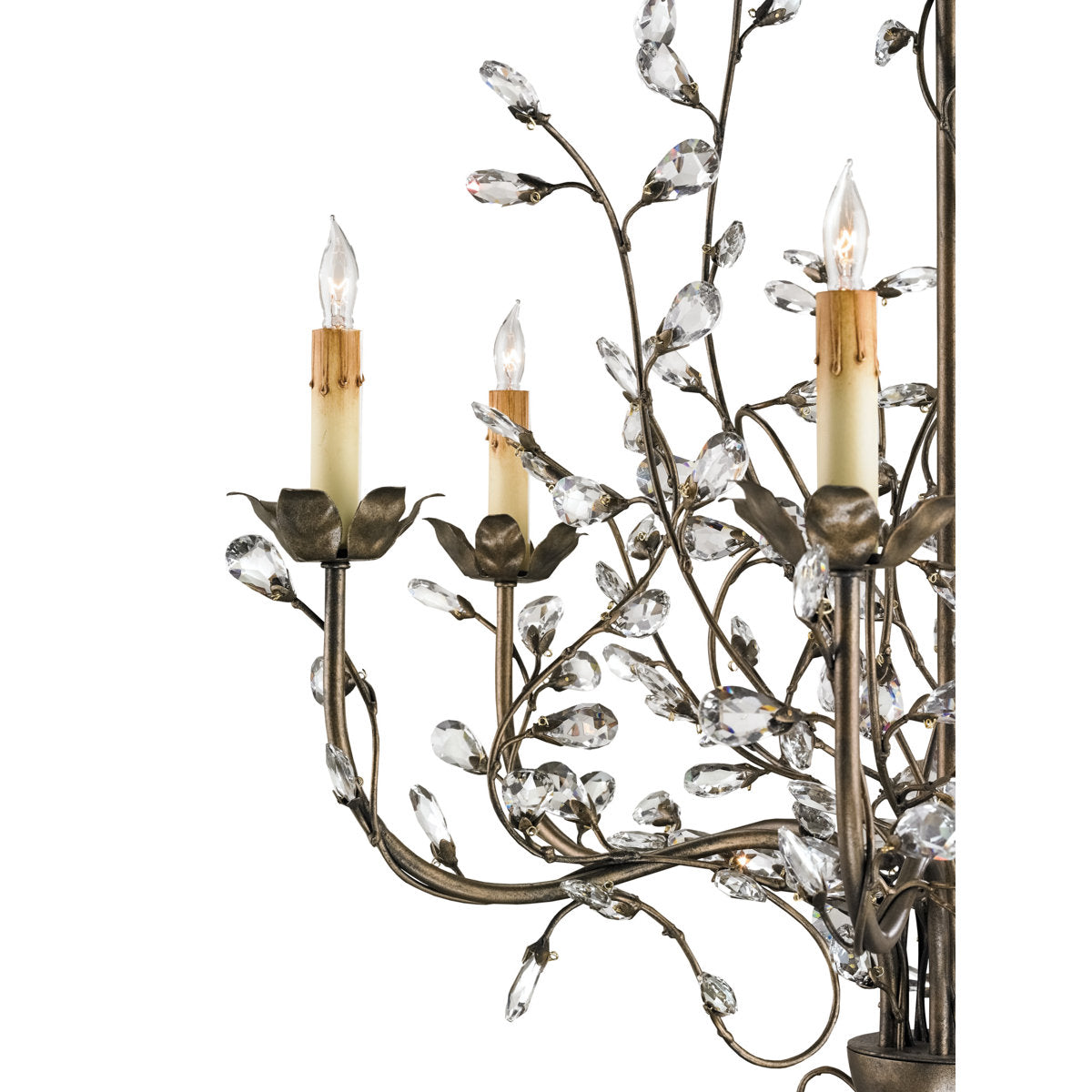 Crystal Bud 6 - Light Chandelier