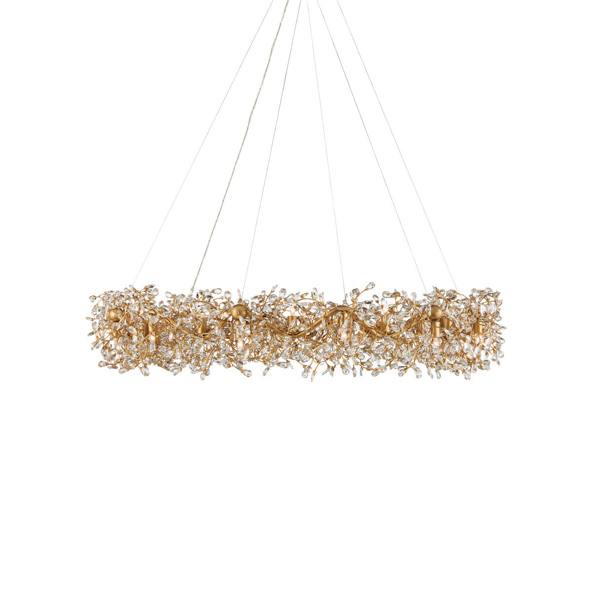 Crystal Bud LED Chandelier