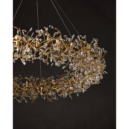 Crystal Bud LED Chandelier