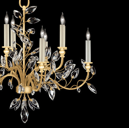 Crystal Laurel 10 - Light Crystal Chandelier